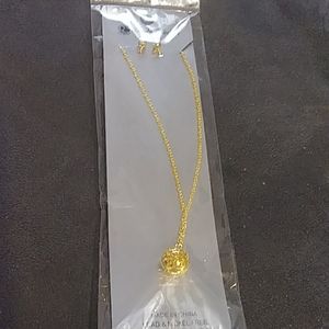 Set Earrings and Cystal Ball